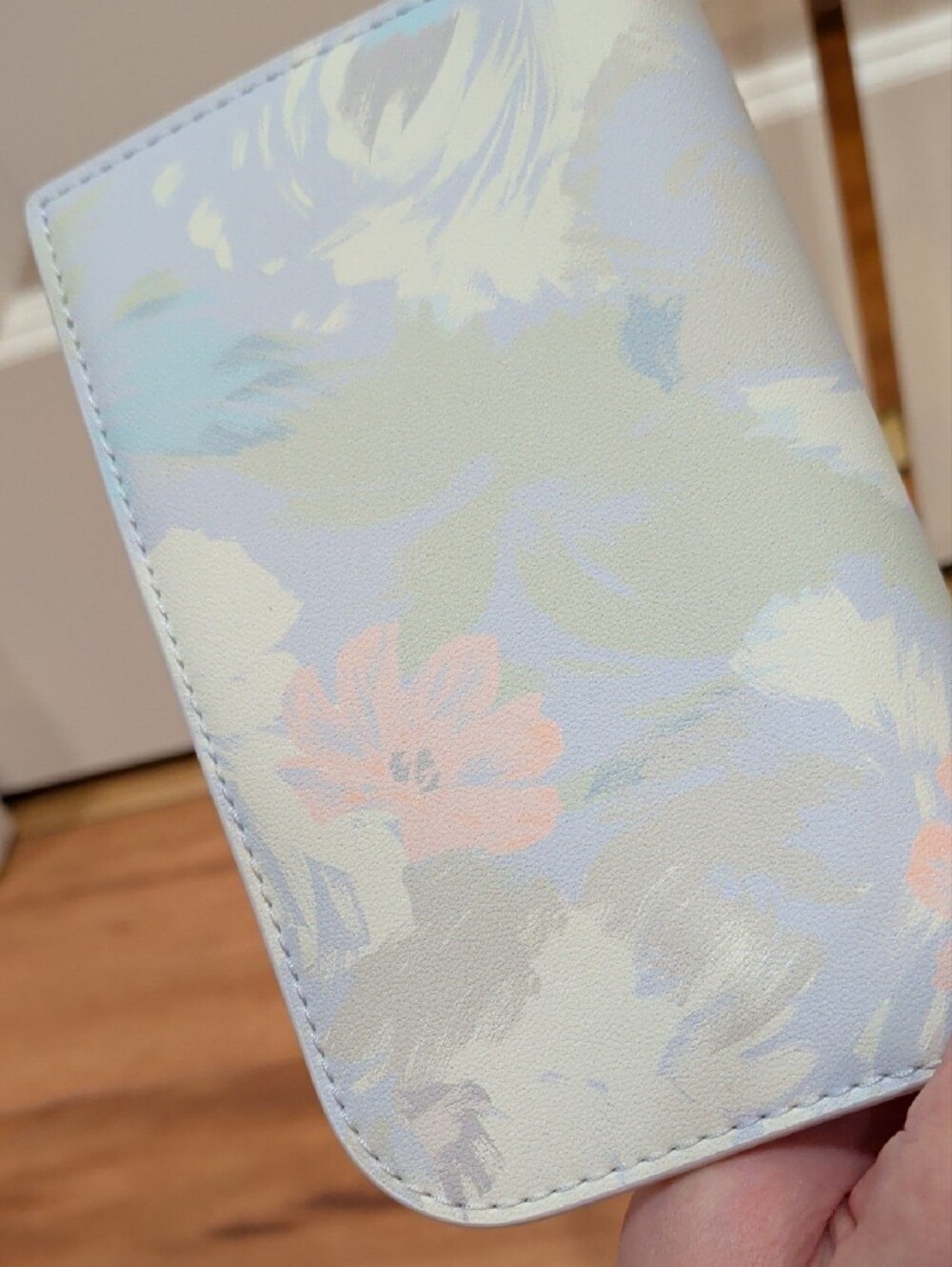 kate spade Pastel Floral Snap Wallet With Zip Devin Hidden Garden Small Slim - Picture 13 of 16